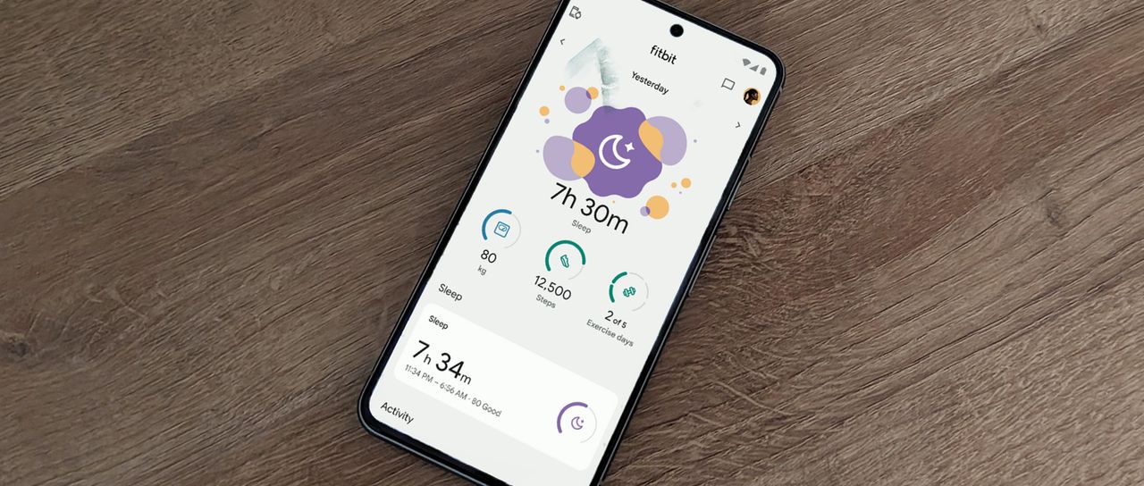Fitbit App sleep features