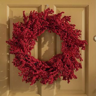 Habitat Red Berry Faux Christmas Wreath