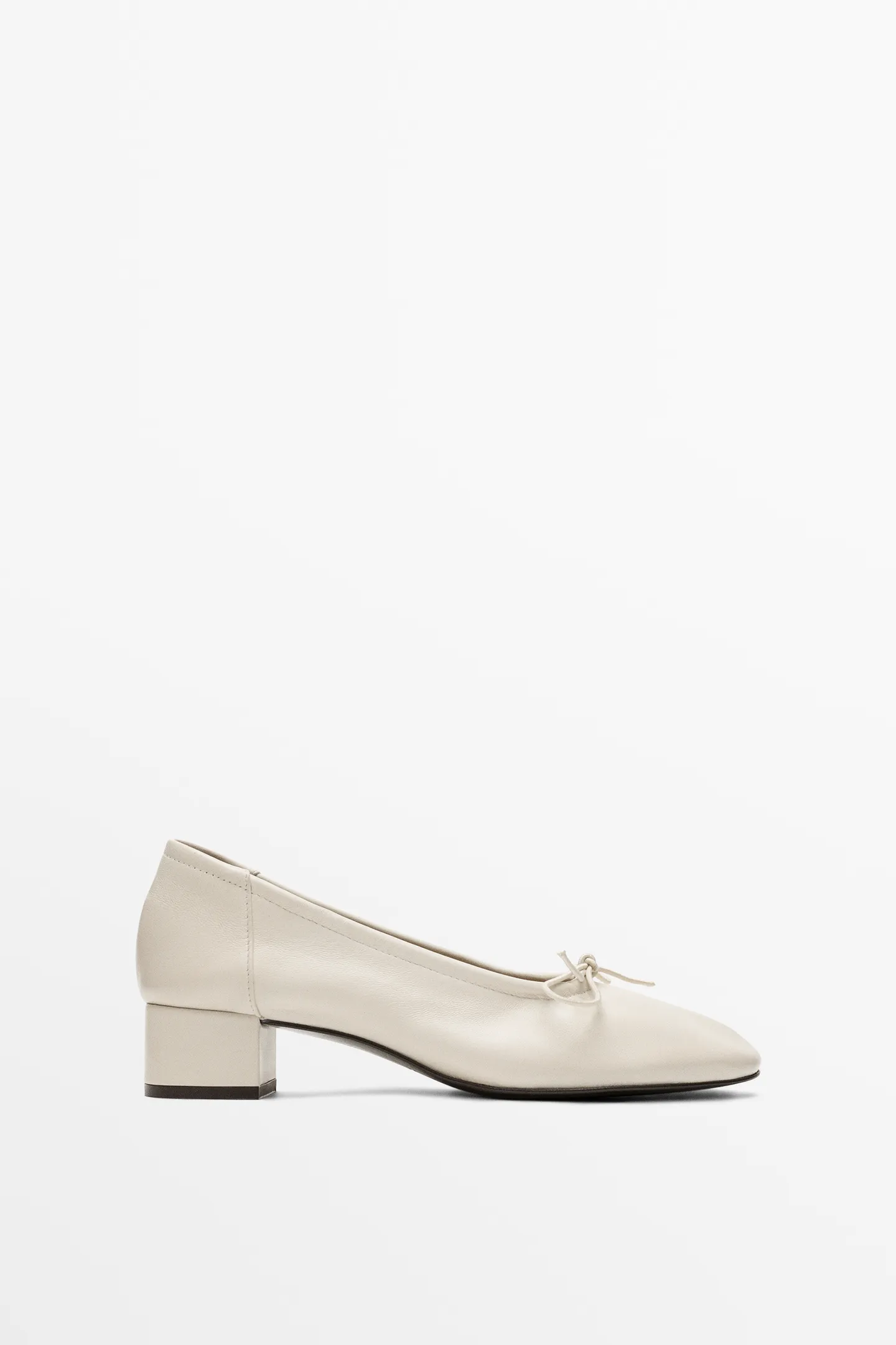 Massimo Dutti, High-Heel Ballerinas