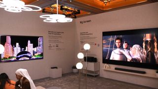 The S95H OLED and Samsung R85H Micro RGB TV