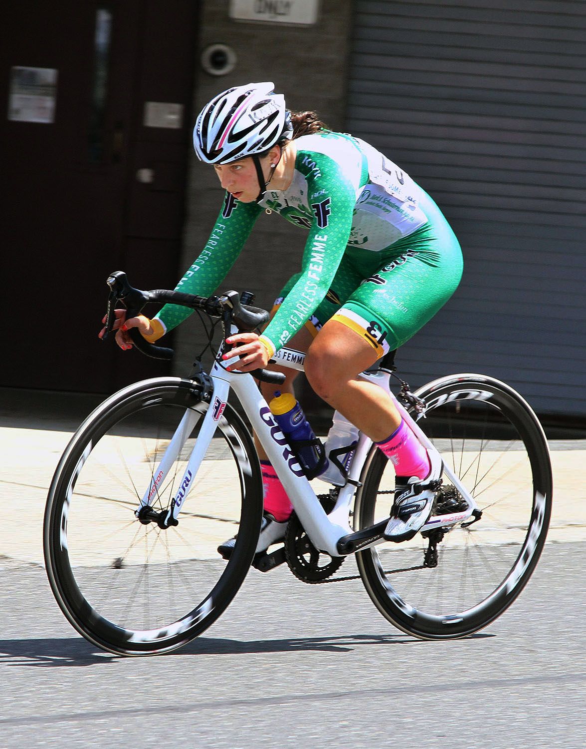 Fiona Meade, Irish National Crit Champion.
