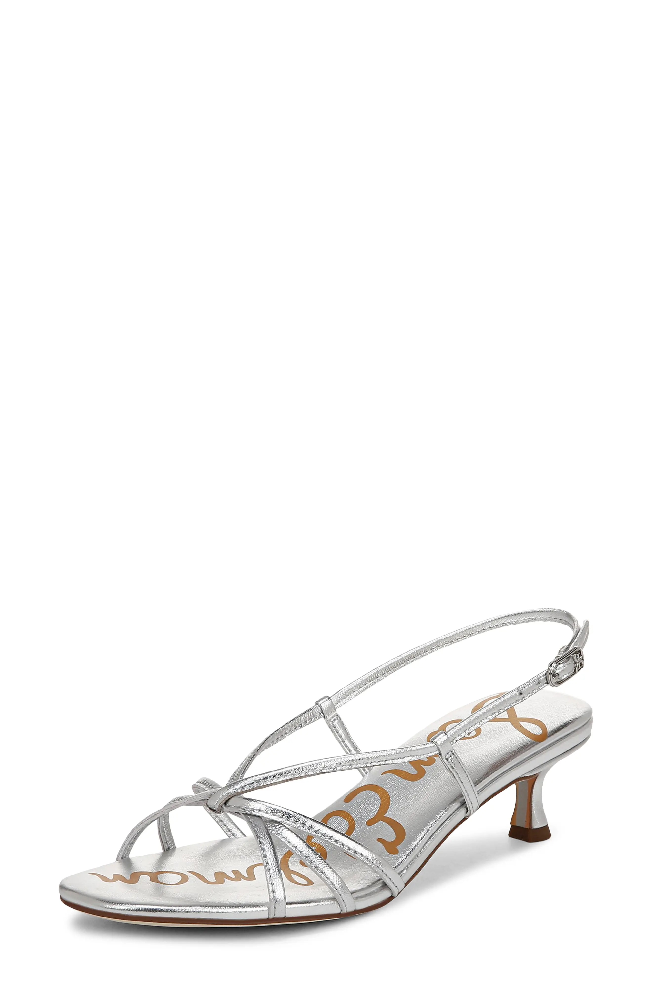 Cressa Slingback Kitten Heel Sandal