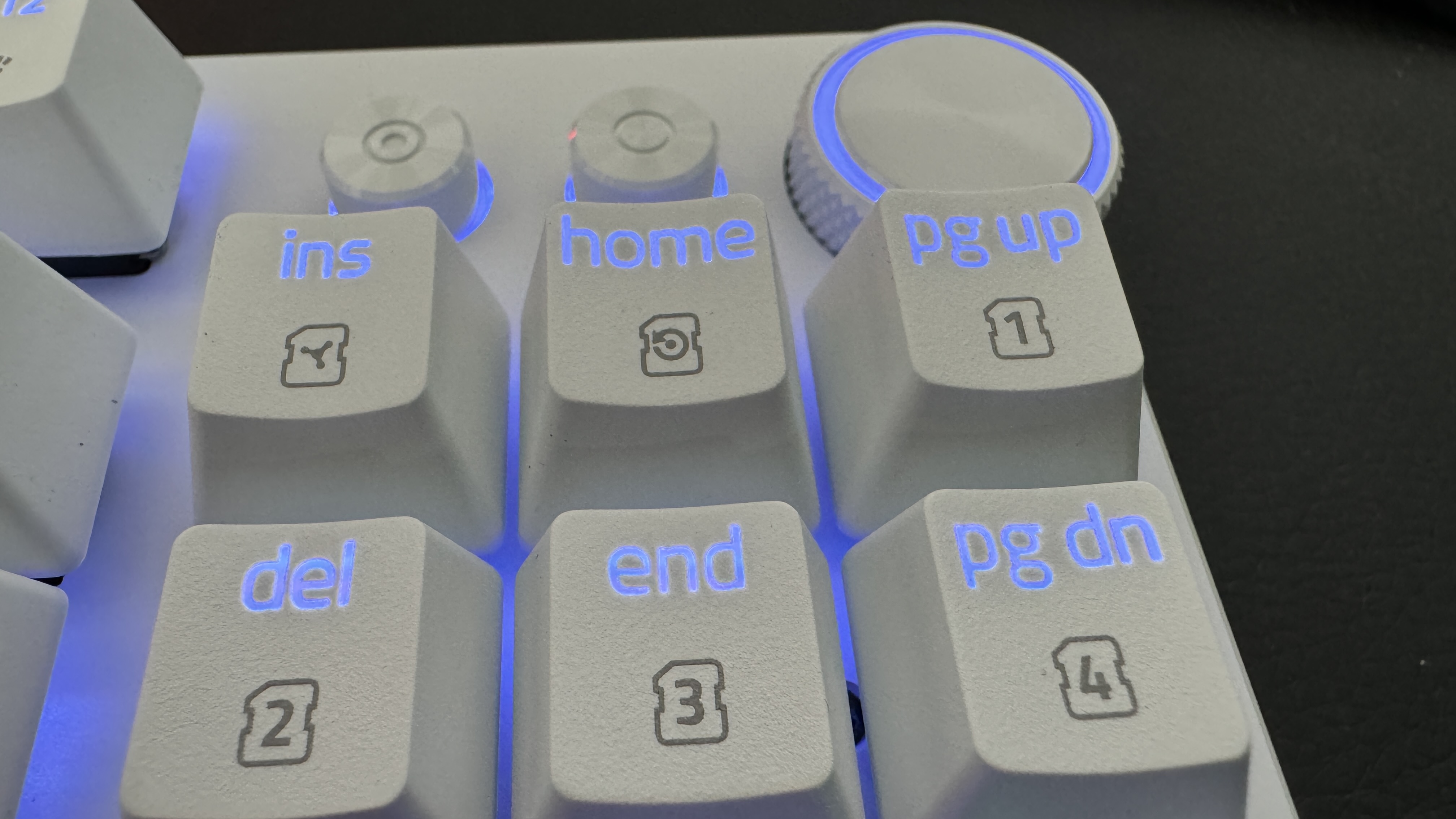 Razer's latest Huntsman V3 Pro TKL gaming keyboard on a desk.