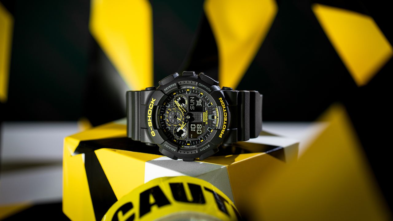 Casio G-Shock Caution Yellow