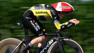 Jonas Vingegaard at the tour de france 