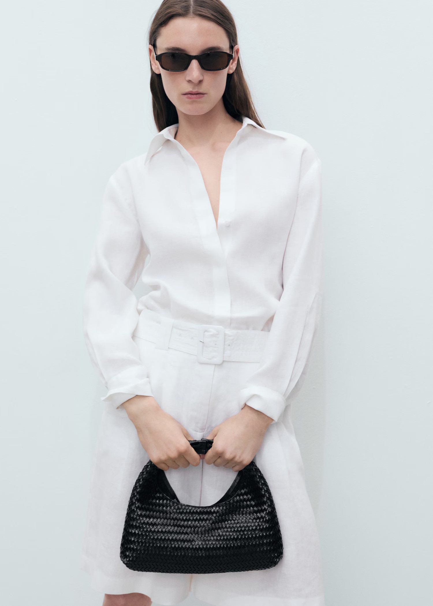 MANGO, Linen Oversized Shirt - Women | Mango United Kingdom