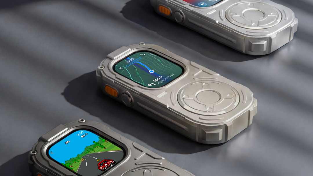 RePod Ultra، على خرائط Apple، محاطًا بنماذج أخرى.