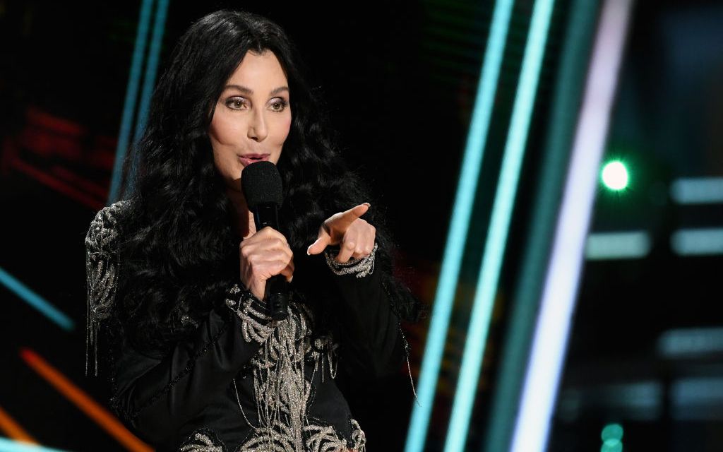 Cher performing at Billboard Awards 2020