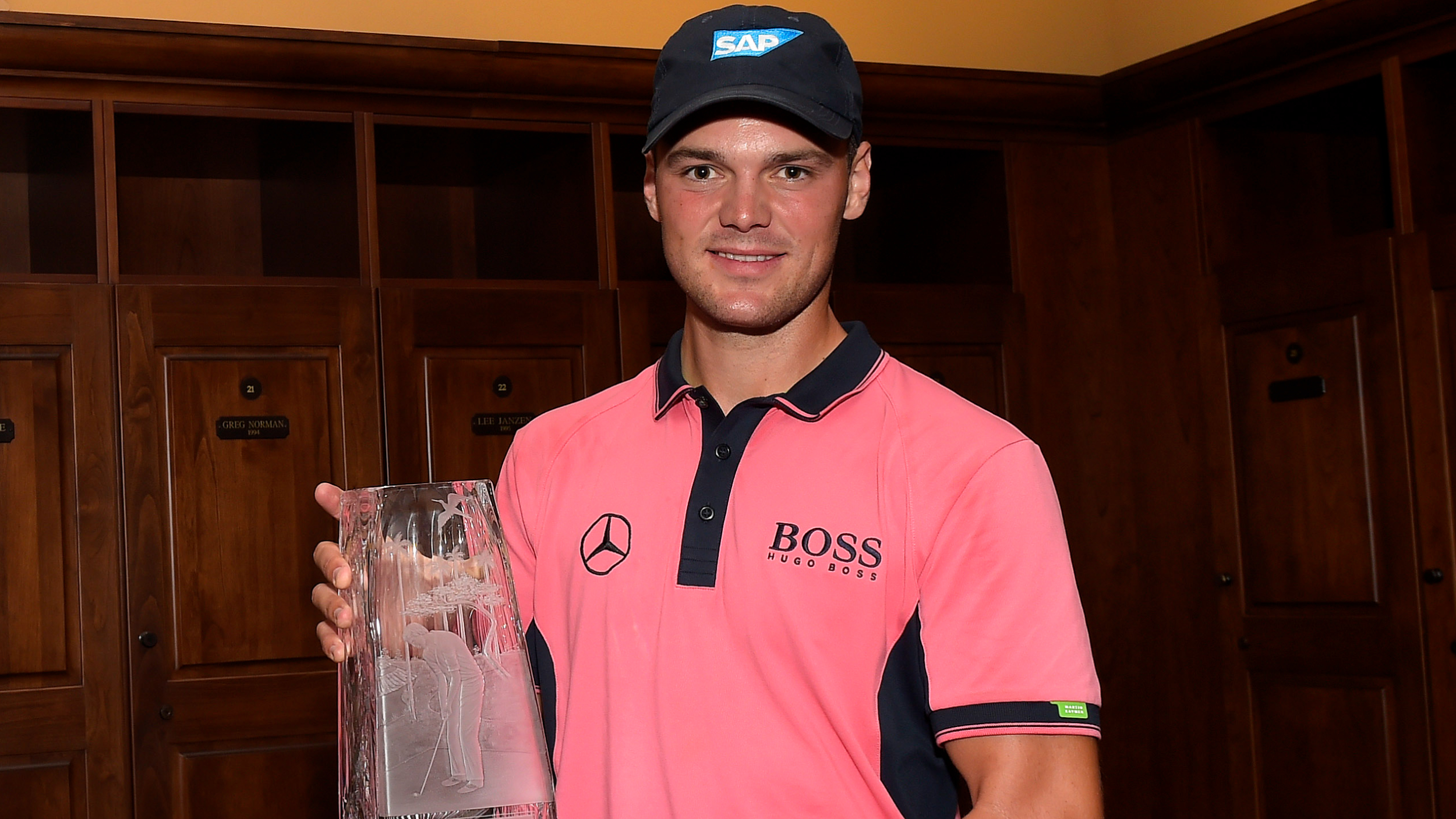 Martin Kaymer with The Players Championship trophy