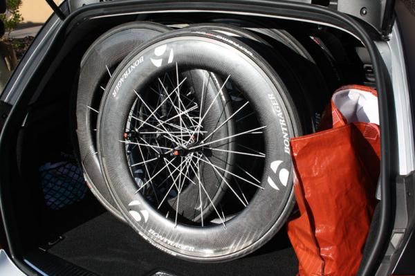 Bontrager provide the wheels