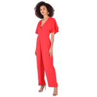 Ro&amp;Zo Flutter Sleeve Jumpsuit, £109 | John Lewis