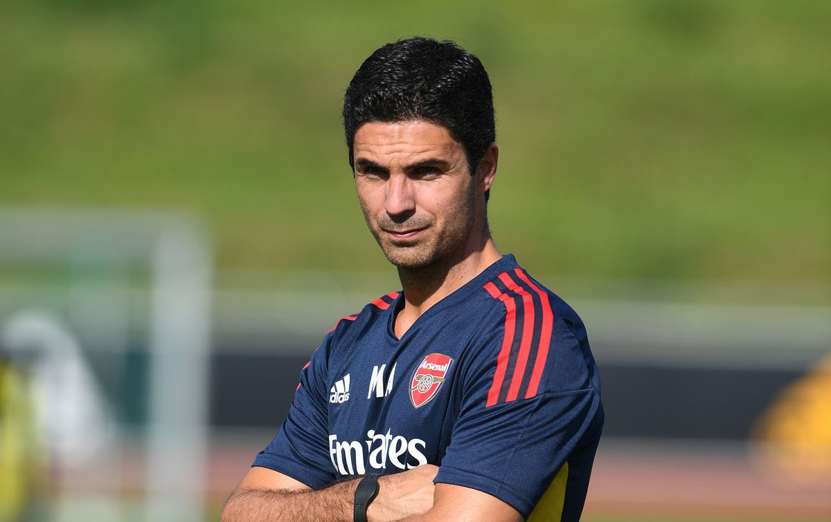 Arsenal manager Mikel Arteta during the Arsenal Training Session at Adidassler Sportplatz on July 05, 2022 in Herzogenaurach, Germany.