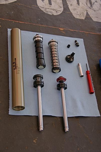 Shorter stanchions house correspondingly shorter