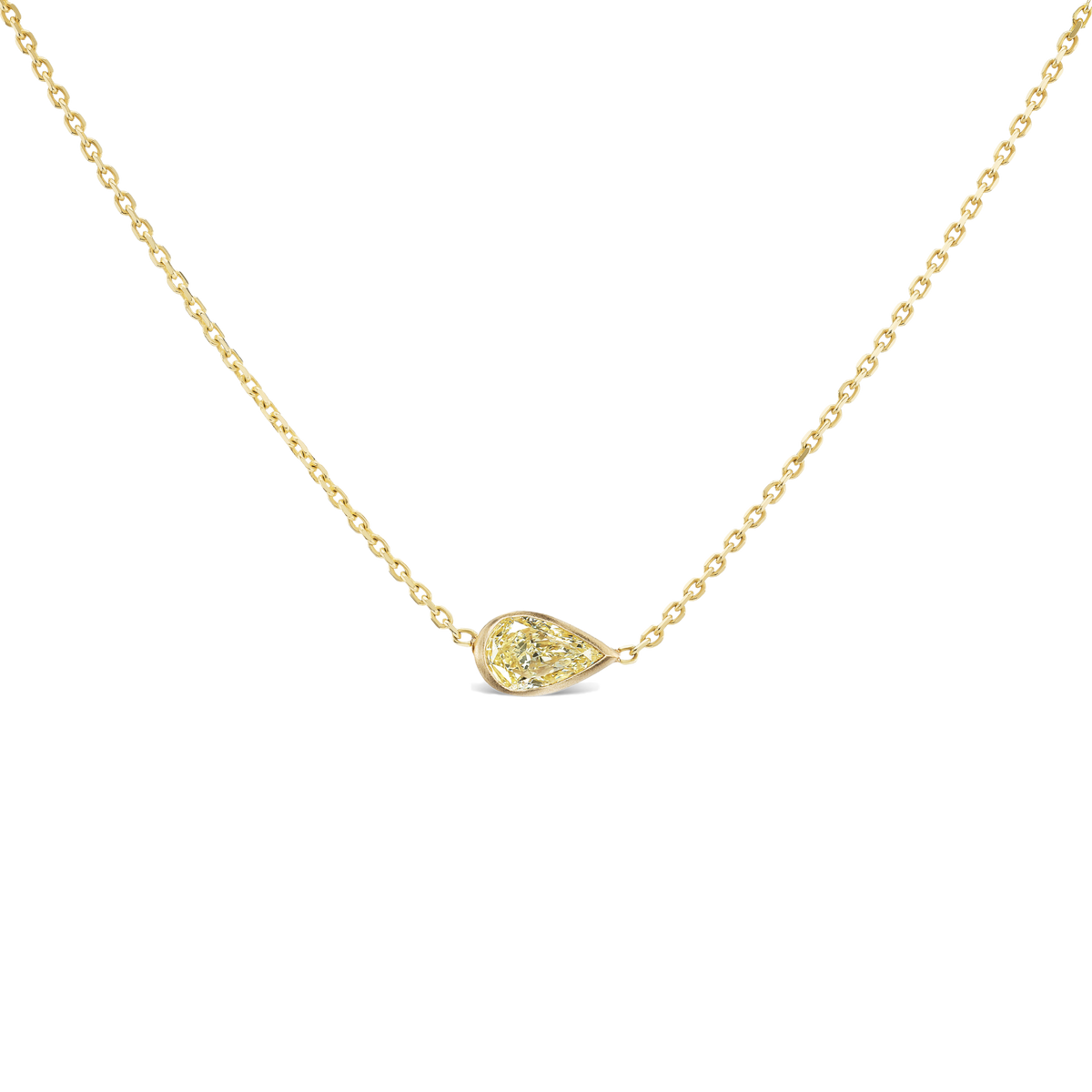 Max Yellow Diamond Necklace