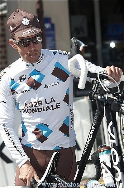 Sebastien Hinault (AG2R-La Mondiale) looking relaxed at the Tour de Picardie