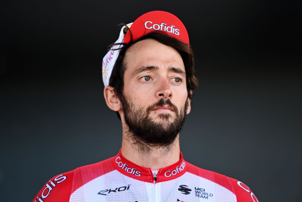 MALSELV NORWAY AUGUST 07 Nathan Haas of Australia and Team Cofidis prior to the 8th Arctic Race Of Norway 2021 Stage 3 a 1845km stage from Finnsnes Senja to Mlselv Alpine village 375m ArcticRace on August 07 2021 in Malselv Norway Photo by Stuart FranklinGetty Images