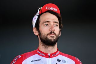 MALSELV NORWAY AUGUST 07 Nathan Haas of Australia and Team Cofidis prior to the 8th Arctic Race Of Norway 2021 Stage 3 a 1845km stage from Finnsnes Senja to Mlselv Alpine village 375m ArcticRace on August 07 2021 in Malselv Norway Photo by Stuart FranklinGetty Images