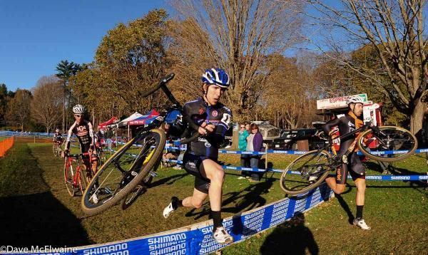 Andrew Wulfkule racing in tenth position.
