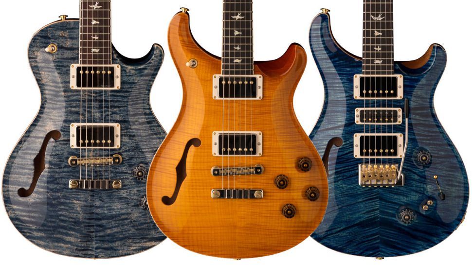 PRS SE Custom SEMI-HOLLOW 2017年製 PRS Unveils Three New Limited Edition Semi-Hollow Guitars | Guitar
