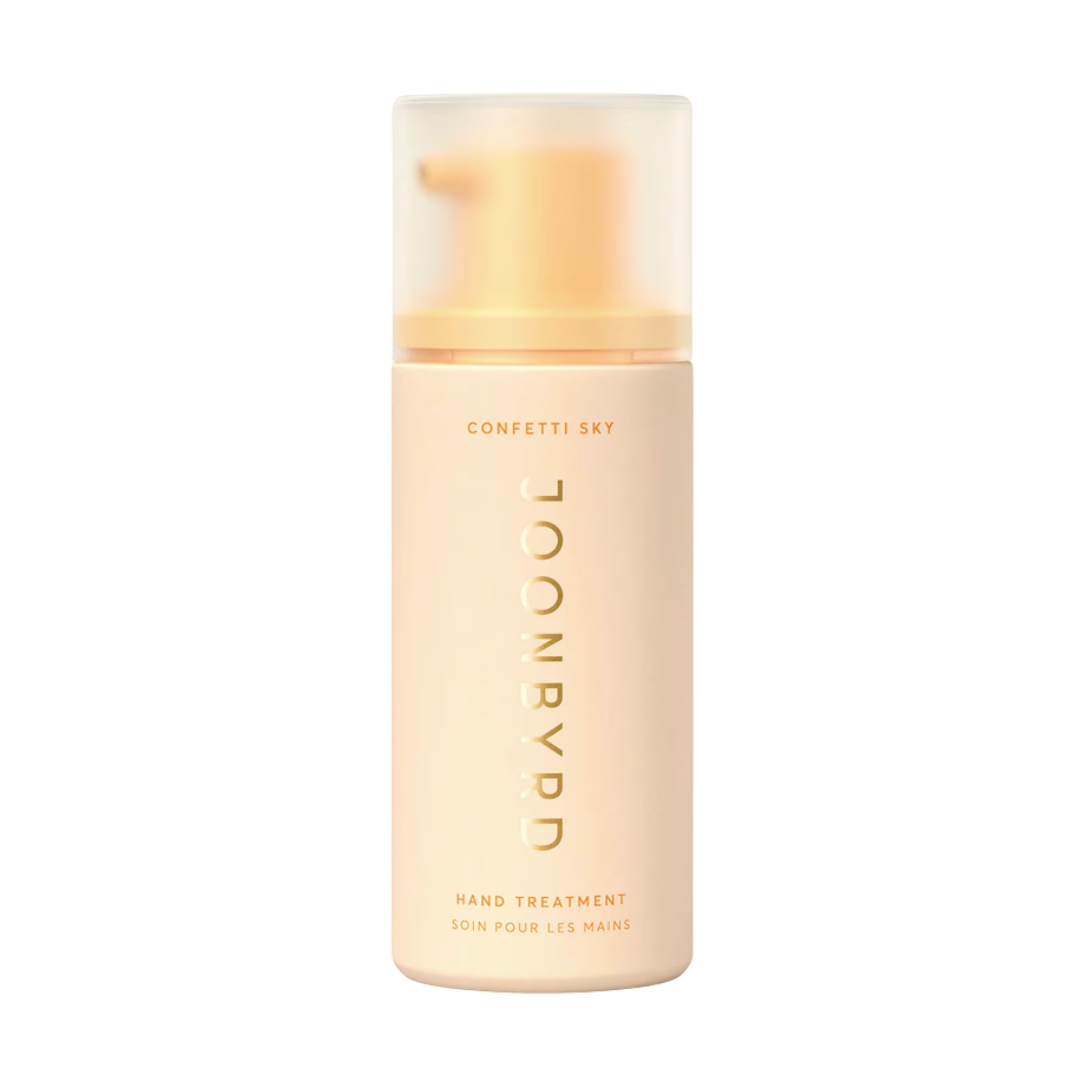 A product shot of the Joonbyrd Limited Confetti Sky Hand Treatment, on a white background