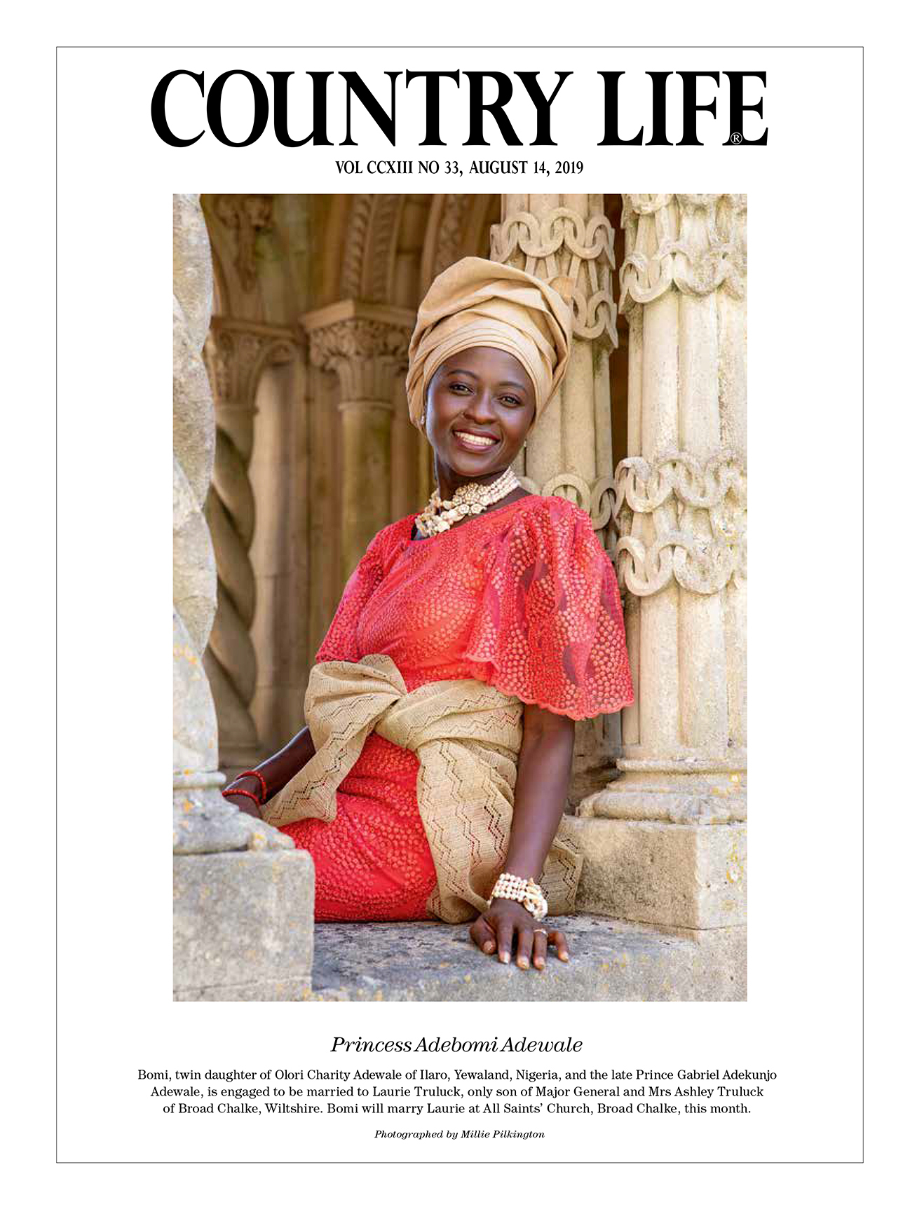 Country Life Frontispiece page