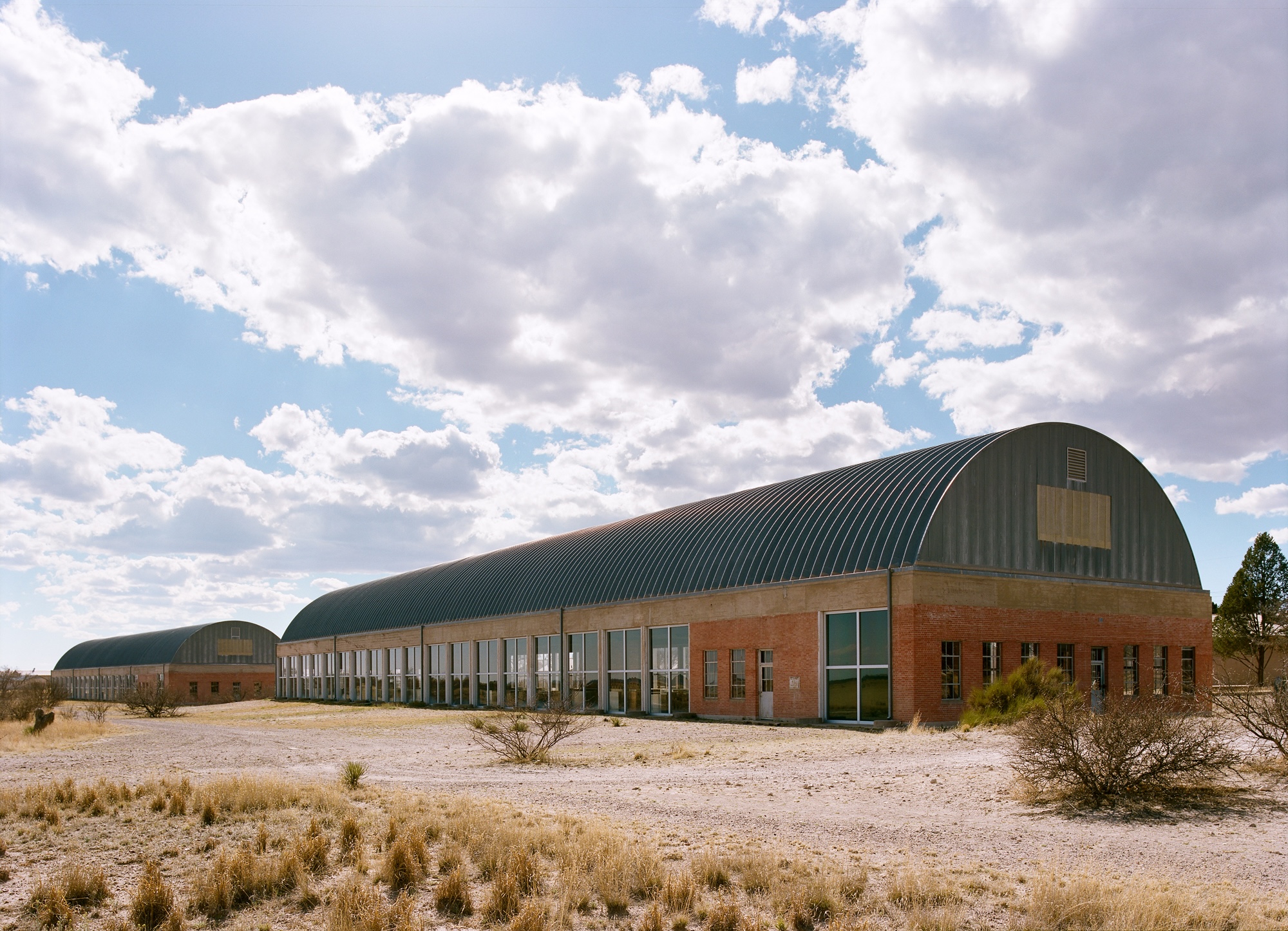 Donald Judd artillery sheds marfa