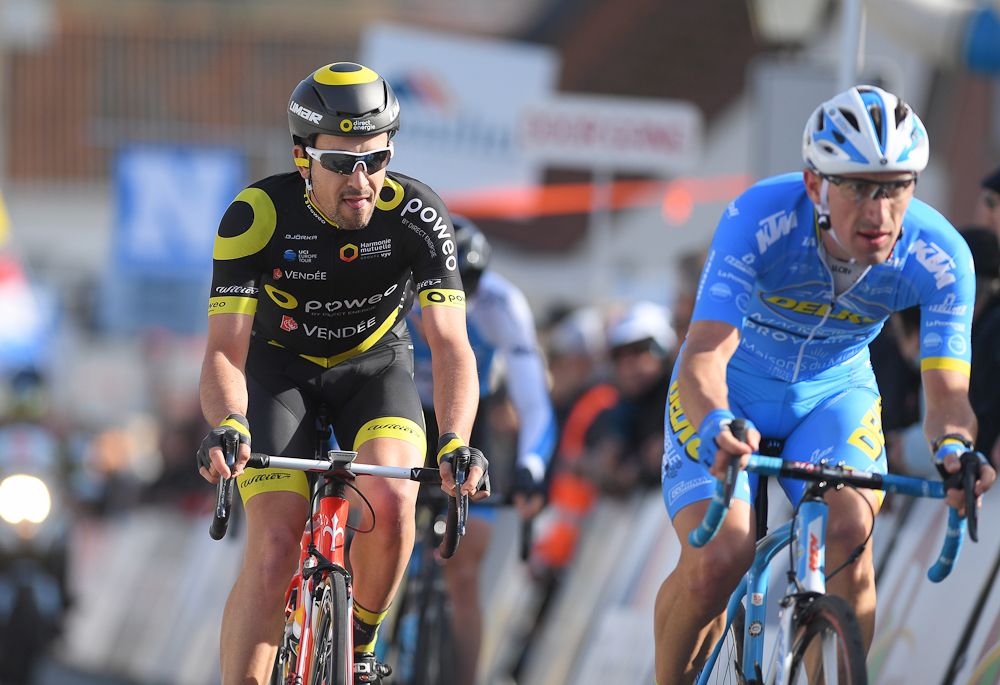 Simon Sellier (Direct Energie) and Yannick Martinez (Team Delko Marseille Provence KTM)