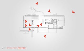 Emerald Bluffs House's interactive floor plan