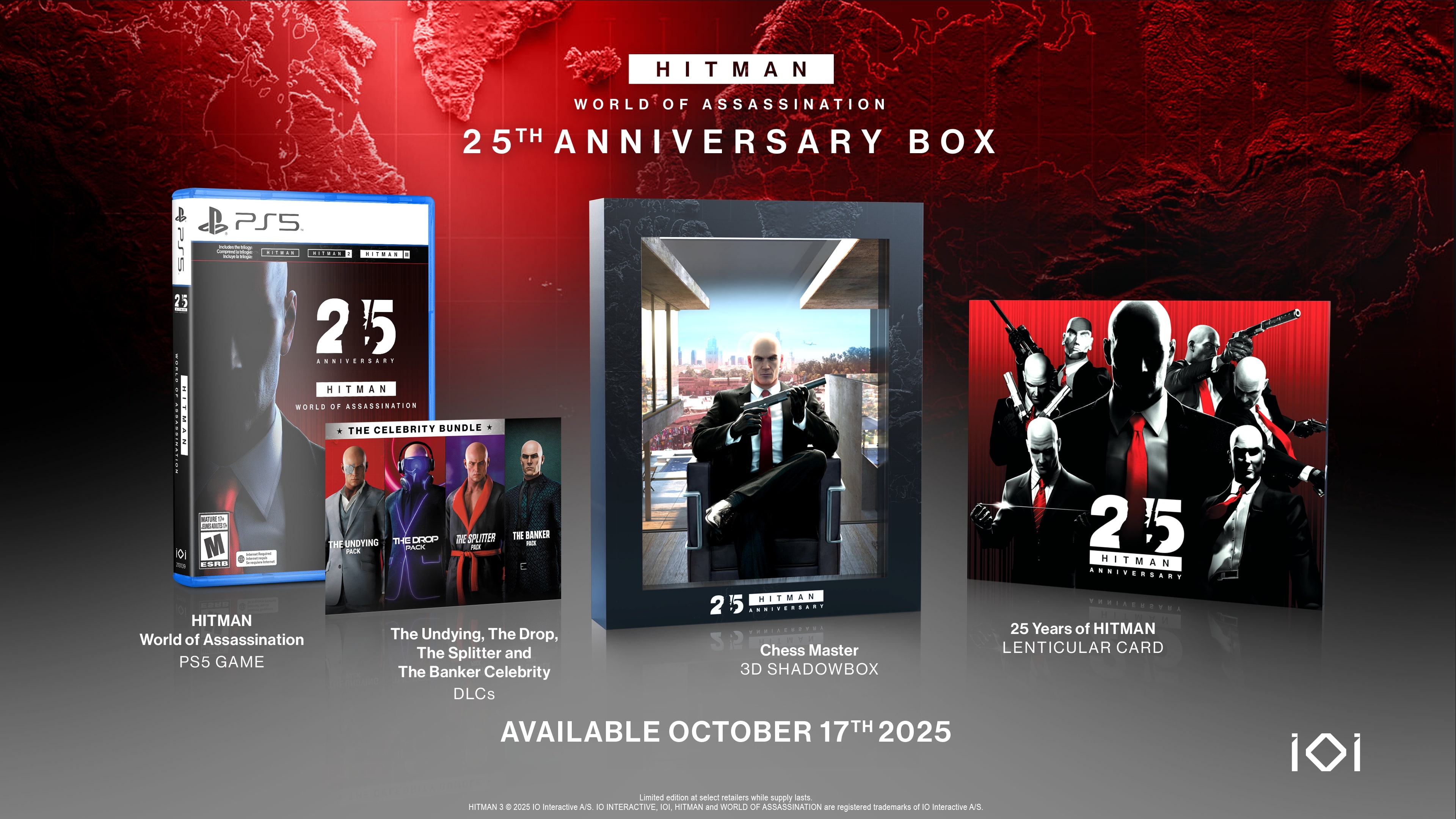 The Hitman 25th Anniversary Box.