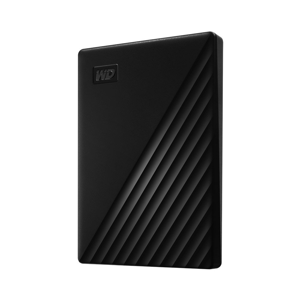My Passport Black Angled