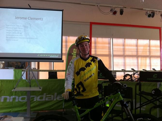 Enduro racer Jerome Clementz (Cannondale)