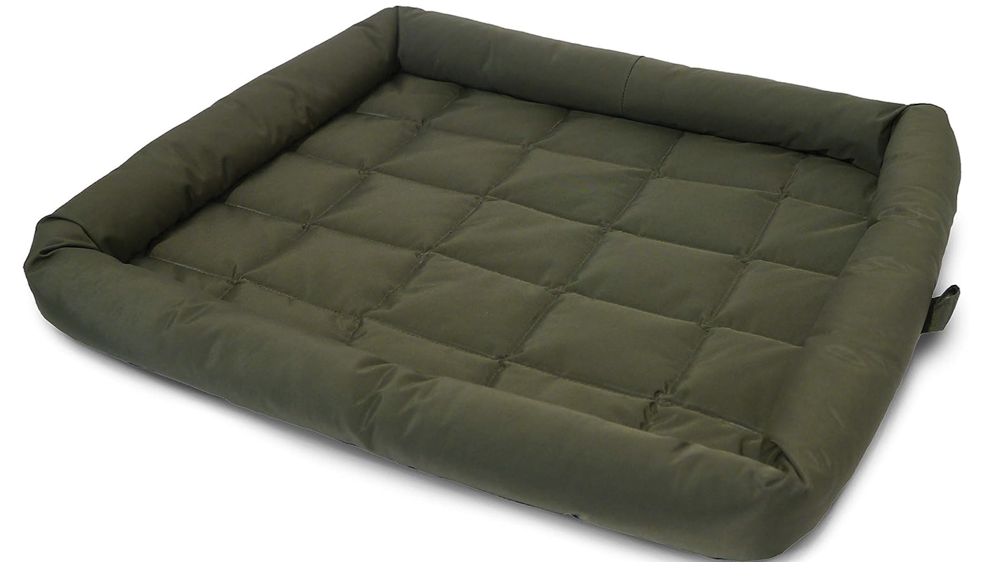 Rosewood dog bed for crate