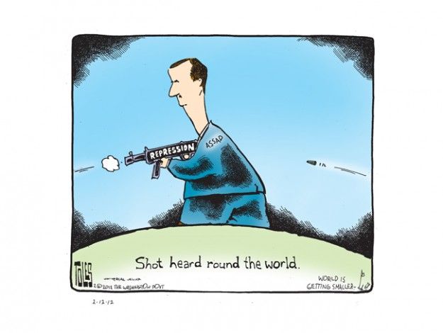 Assad does himself in