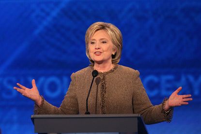 Hillary Clinton says 'everybody should' love Hillary Clinton