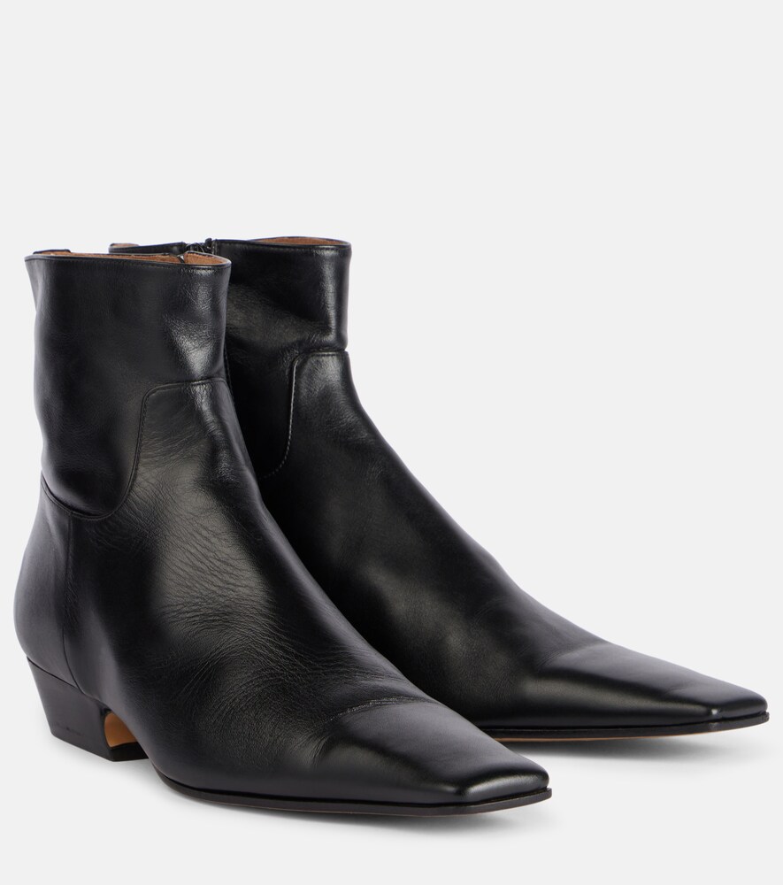 Marfa Leather Ankle Boots