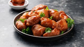 Sweet and sour chicken balls