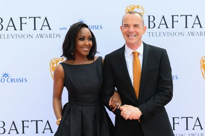 Angellica Bell and Martin Lewis attend the 2023 BAFTA Television Awards