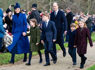 Kate's fashion choices evoked the late Queen Elizabeth II