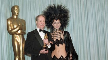 Cher and Don Ameche at the 58th Academy Awards 