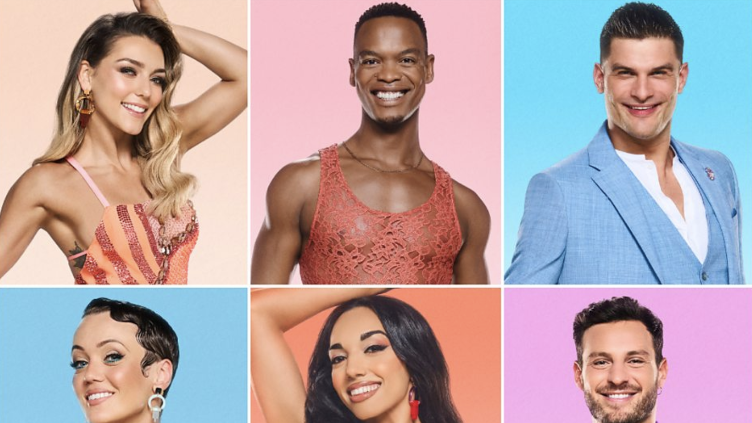Six colorful dancers from strictly come dancing 2025 as season 23 of the British TV dancing competition show arrives on our screens from September 20, 2025