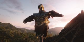 Thanos armor scarecrow Avengers Endgame