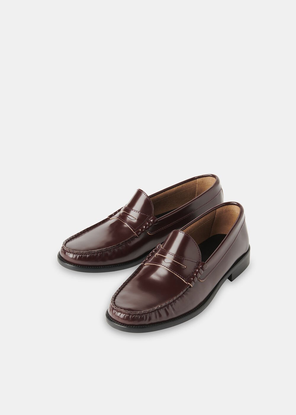 Manny Slim Loafer, Burgundy