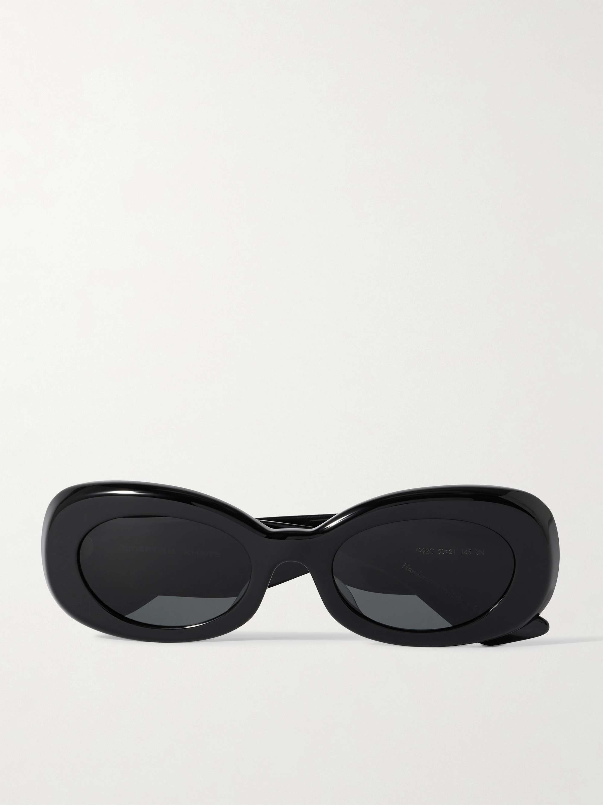 + Khaite Oval-Frame Acetate Sunglasses