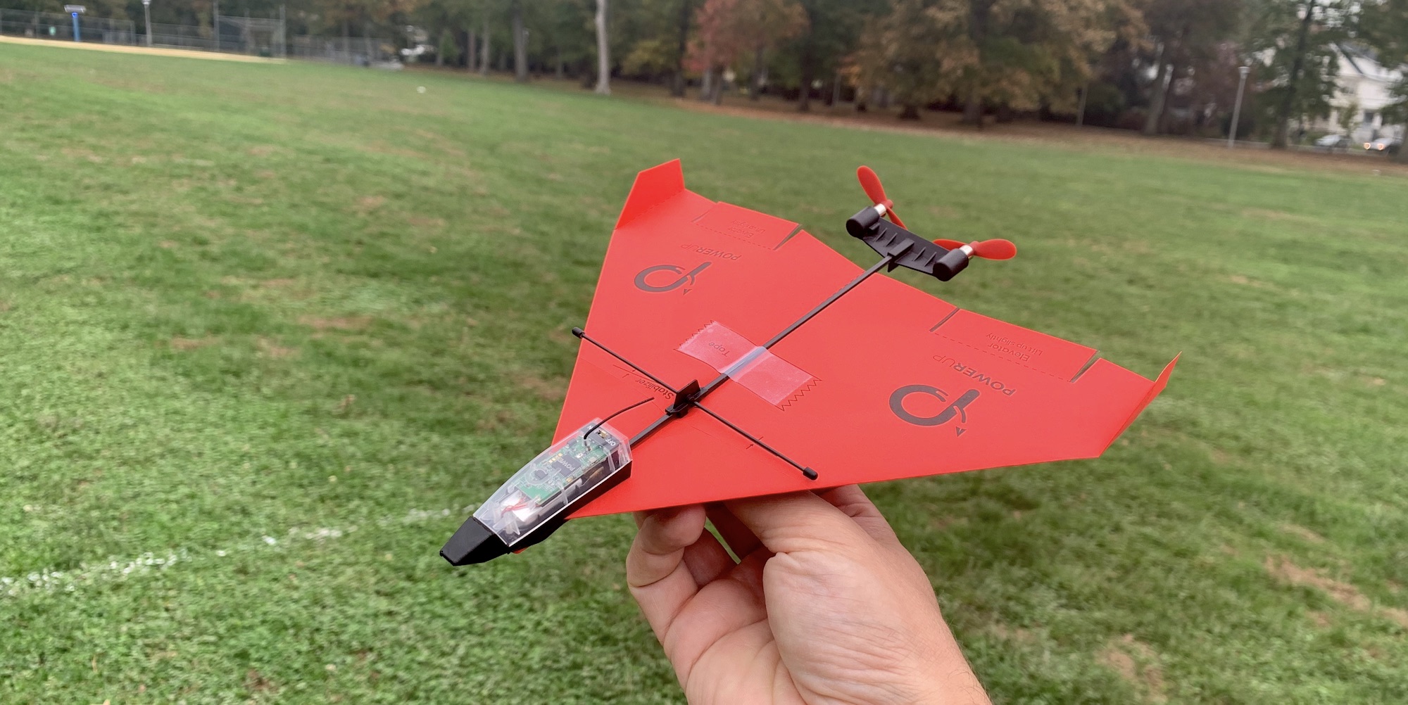 PowerUp 4.0 Smartphone Controlled Paper Airplane Kit