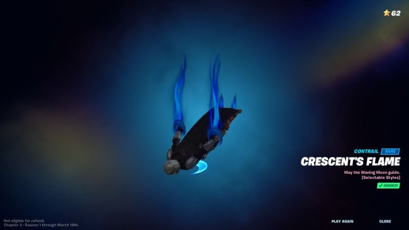 Fortnite crescent moon streamer