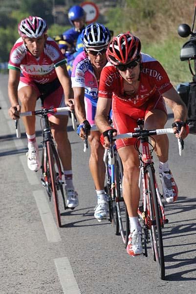 David Moncouti&eacute; (Cofidis) in the lead