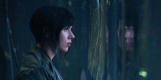 Scarlett Johansson in Ghost in the Shell