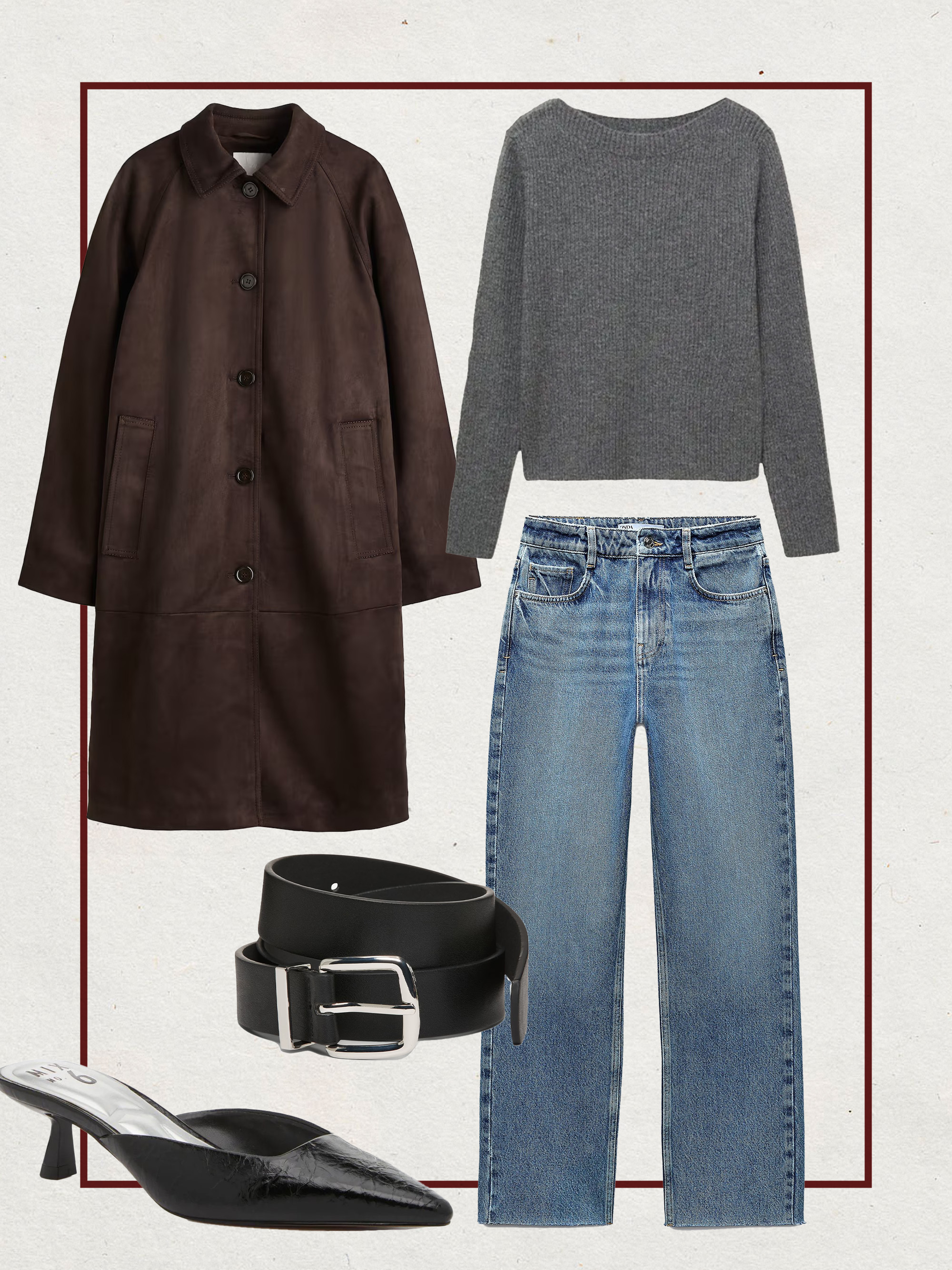 Photo of affordable fall outfit.