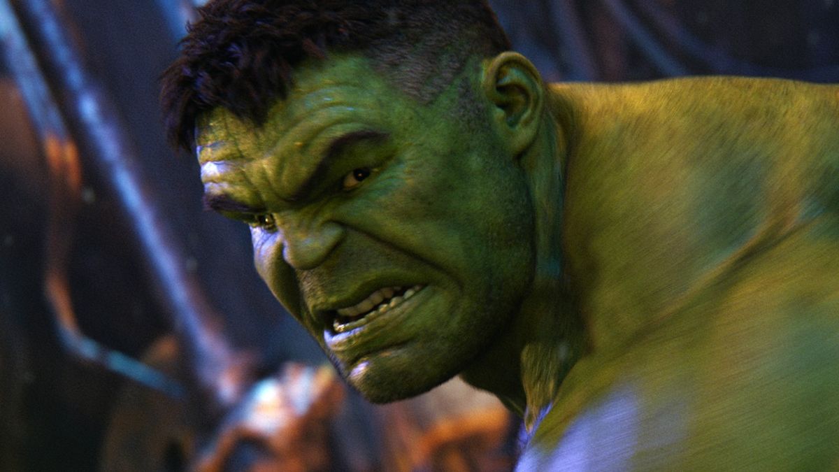 The Hulk in Avengers: Infinity War