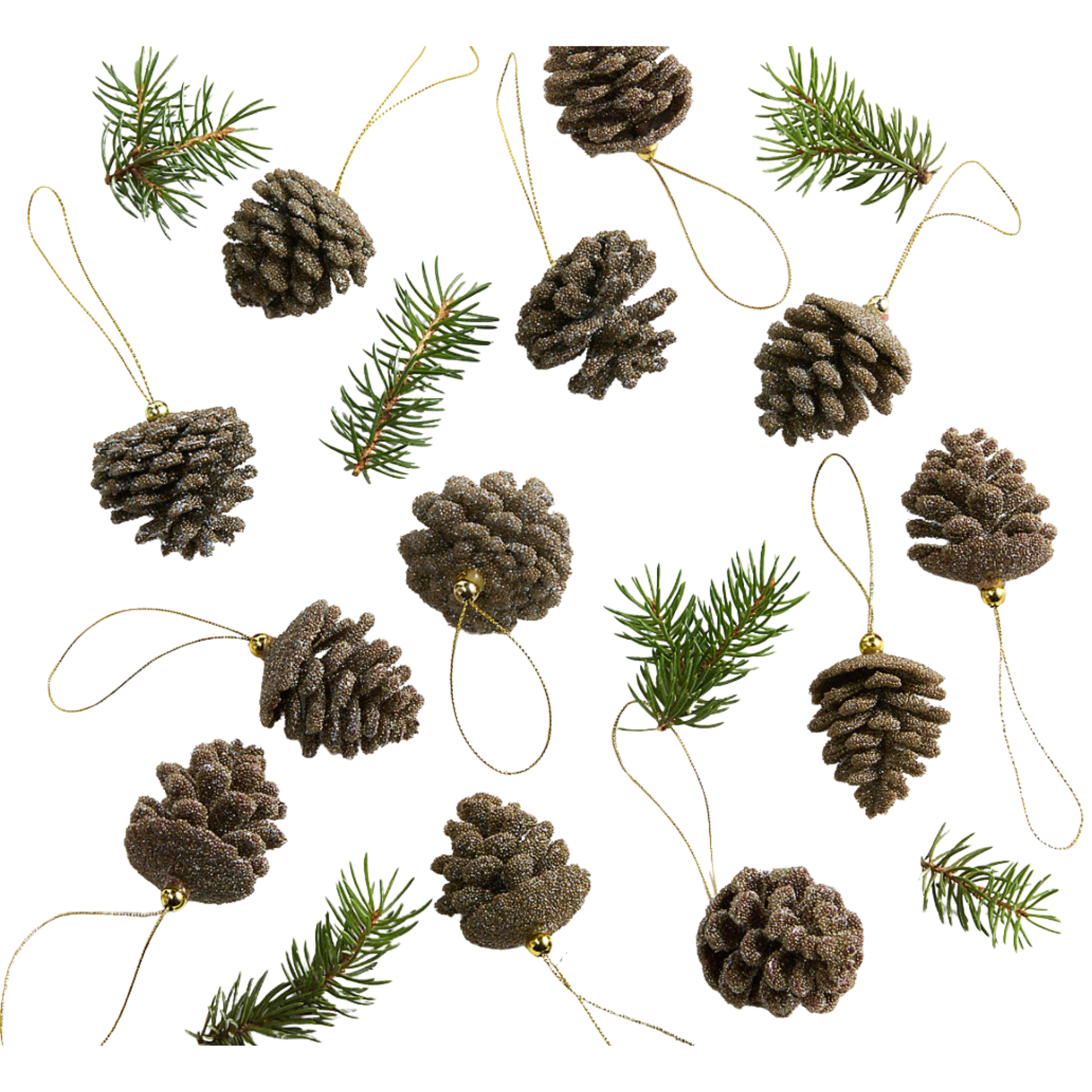 pinecone ornaments